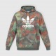 Adidas Originals Camo Hoodie με Trefoil Logo / Pre Owned
